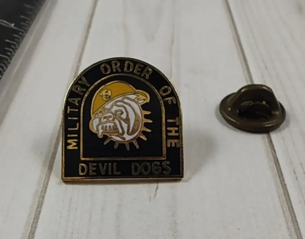 Military Order of the Devil Dogs USMC Marine Corps Semper Fi Pin